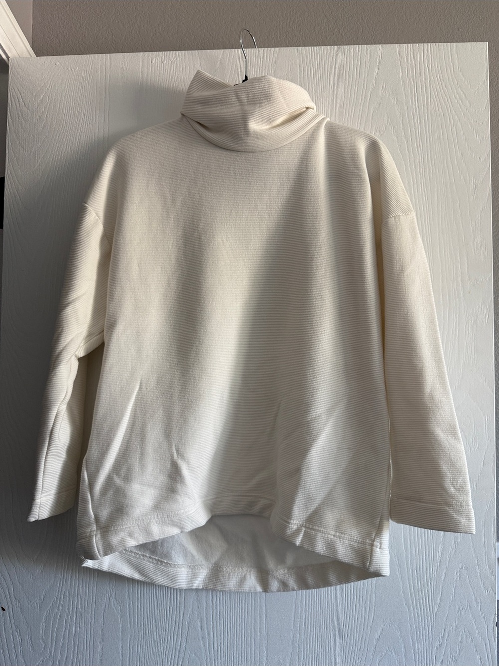 Banana Republic Cream Turtleneck Sweater